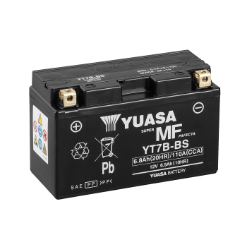 Akumulator motocyklowy Yuasa YT7B-BS 6.8Ah 110A